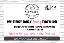 Load image into Gallery viewer, MY FIRST BABY SENSORY TEETHER