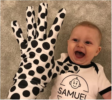 Baby Play & Development Gloves (spots)