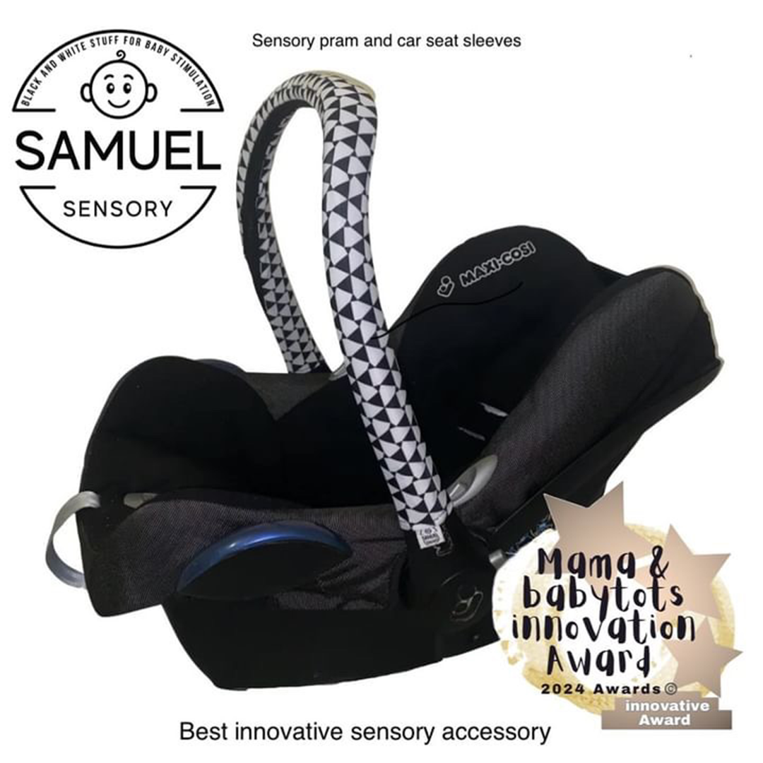 Sensory Sleeves for Car Seat & Pram Handles