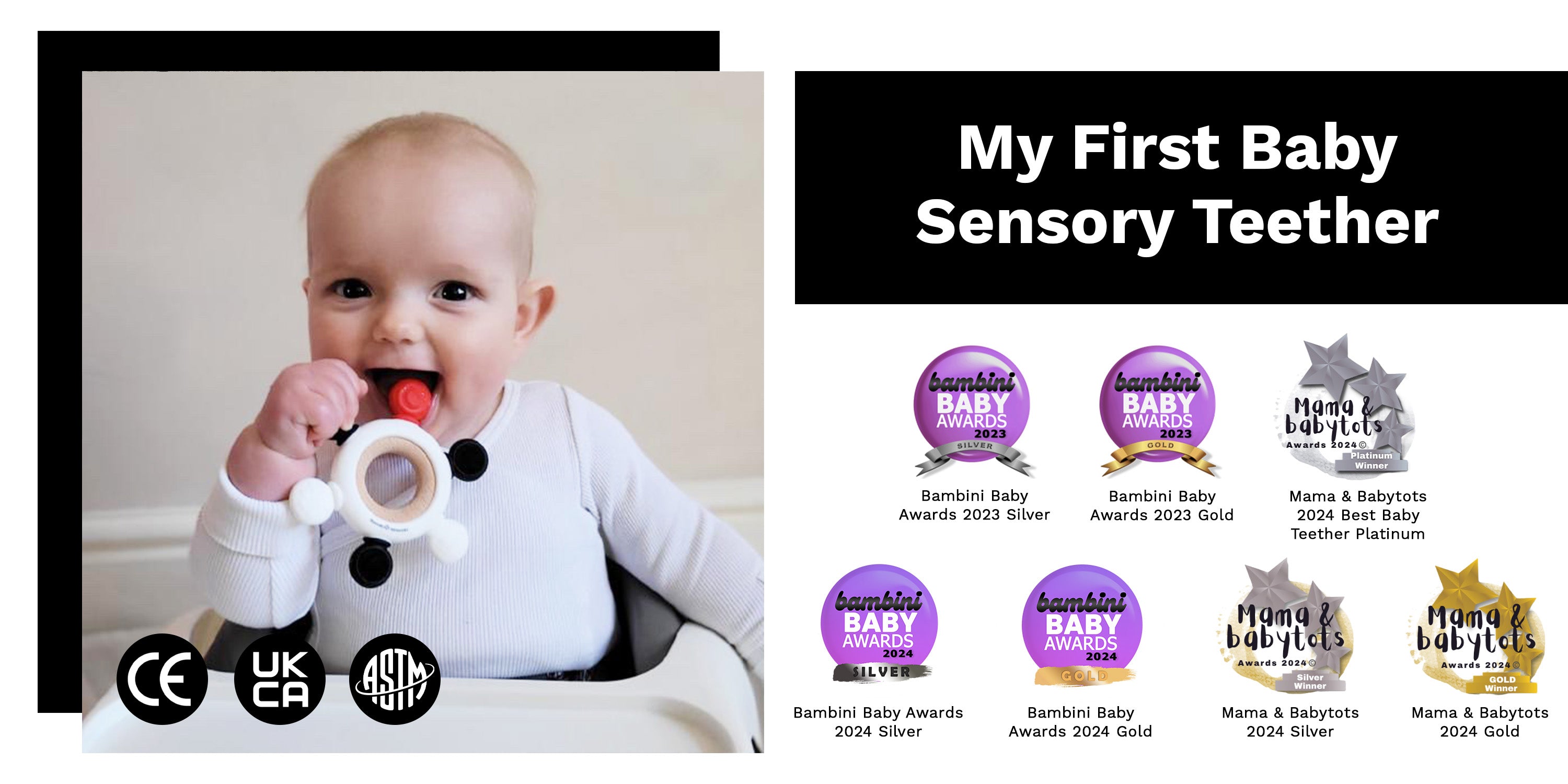 MY FIRST BABY SENSORY TEETHER