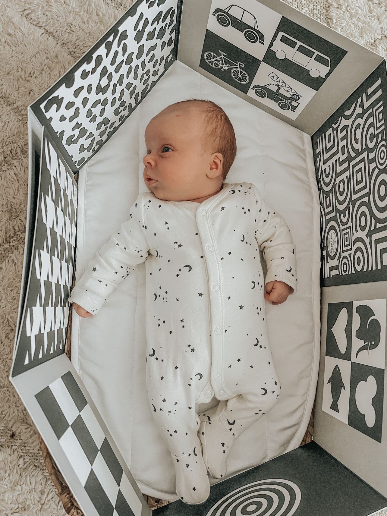 Double Pack Baby Sensory Boards in Luxury Gift Box