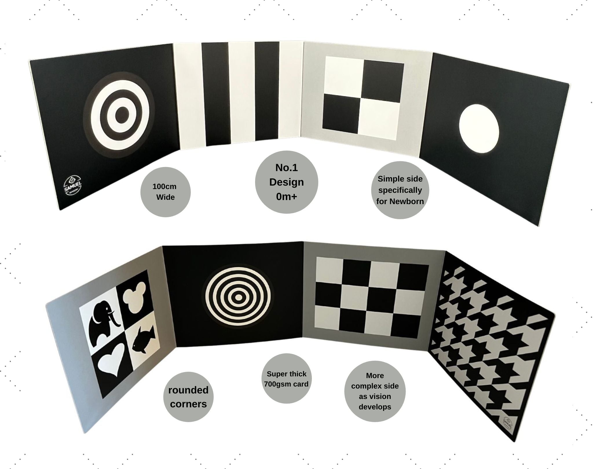 Sensory & Development Boards Luxury Double Gift Pack