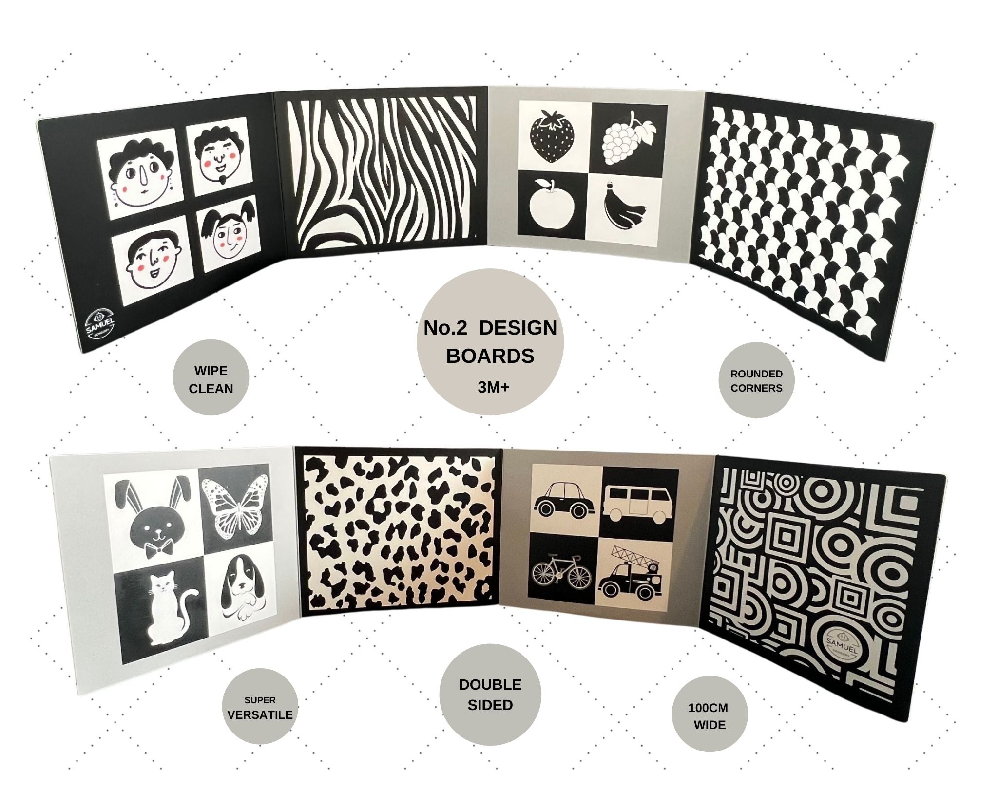 Sensory & Development Boards Luxury Double Gift Pack
