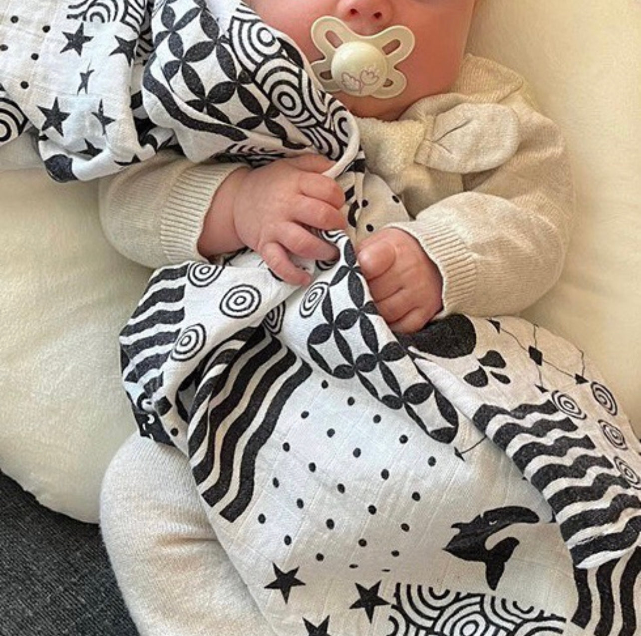 bamboo cotton baby blanket